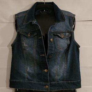 Mudd Denim jacket sleeveless Size M💙